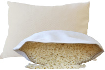 OMI Wool Wrapped Organic Buckwheat Hull Pillow