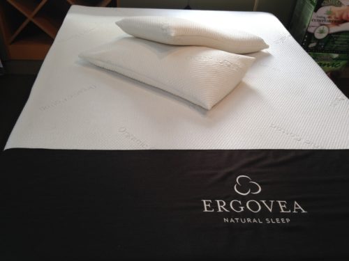 Ergovea Organic Madera Mattress and Memory Foam Pillows