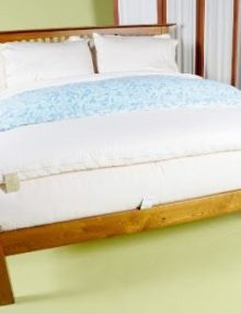 White Lotus Natural Latex Mattress in White Lotus Color