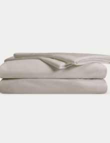 Folded Driftwood Cozy Earth Bamboo Sheet Set