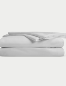 Folded light grey Cozy Earth Bamboo Sheet Sets